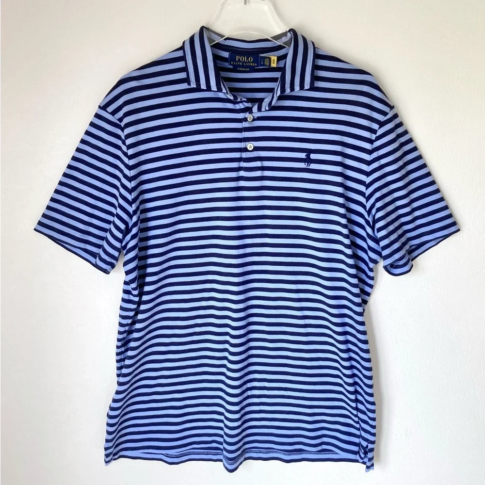 POLO RALPH LAUREN Classic Fit Soft Cotton Polo Shirt Size L